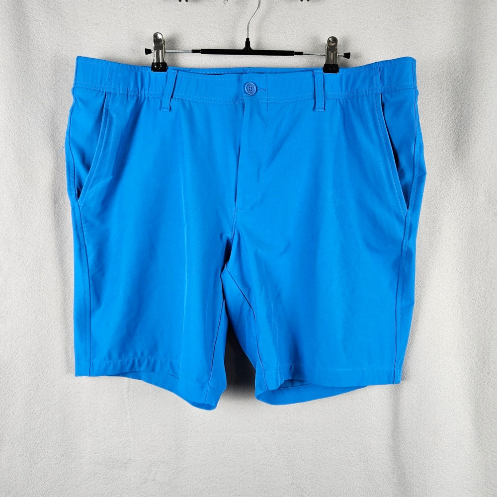 Under Armour UA Golf Drive Shorts 9" Mens Size 40 Blue Taper 1384467